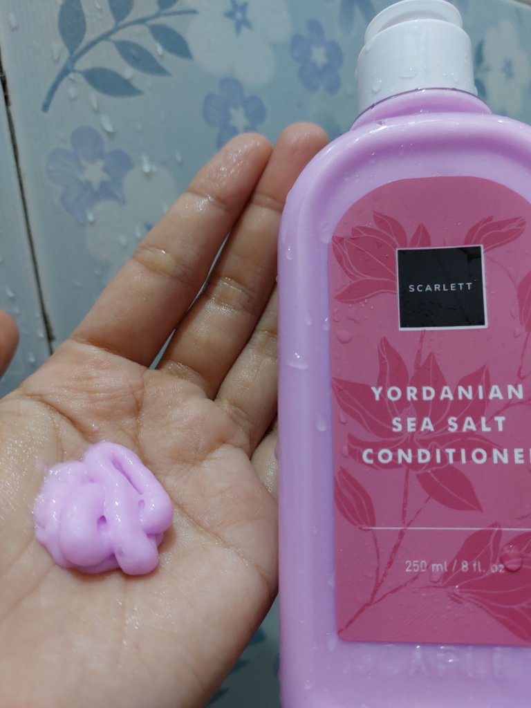 Review Scarlett Yordanian Sea Salt Shampoo dan Conditioner-catatansicikal.com