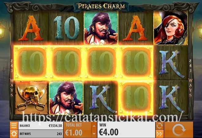 Pirates Charm: Slot Bajak Laut dengan Fitur Respin Bonus